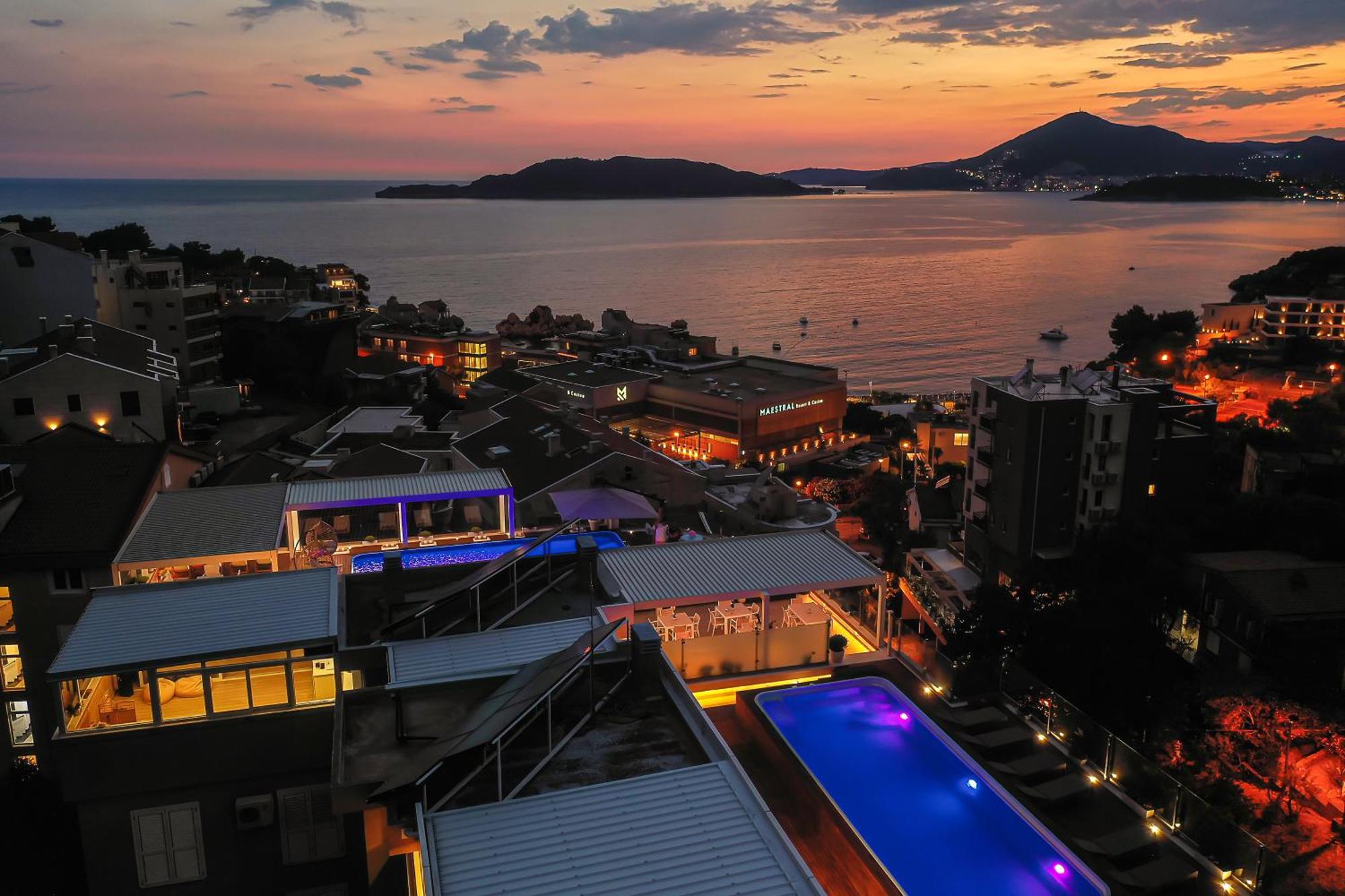 Vujanovic Apartments Sveti Stefan Dış mekan fotoğraf